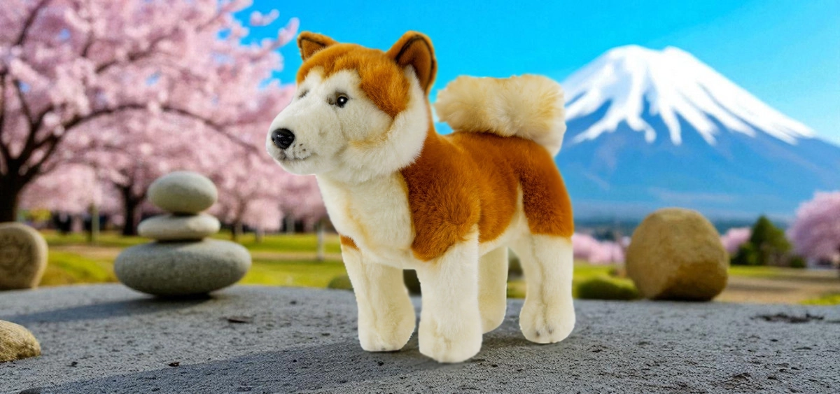 Kuscheltier-Akita | Carl Dick Plüschtiere Kuscheltier-Akita | Carl Dick Plüschtiere