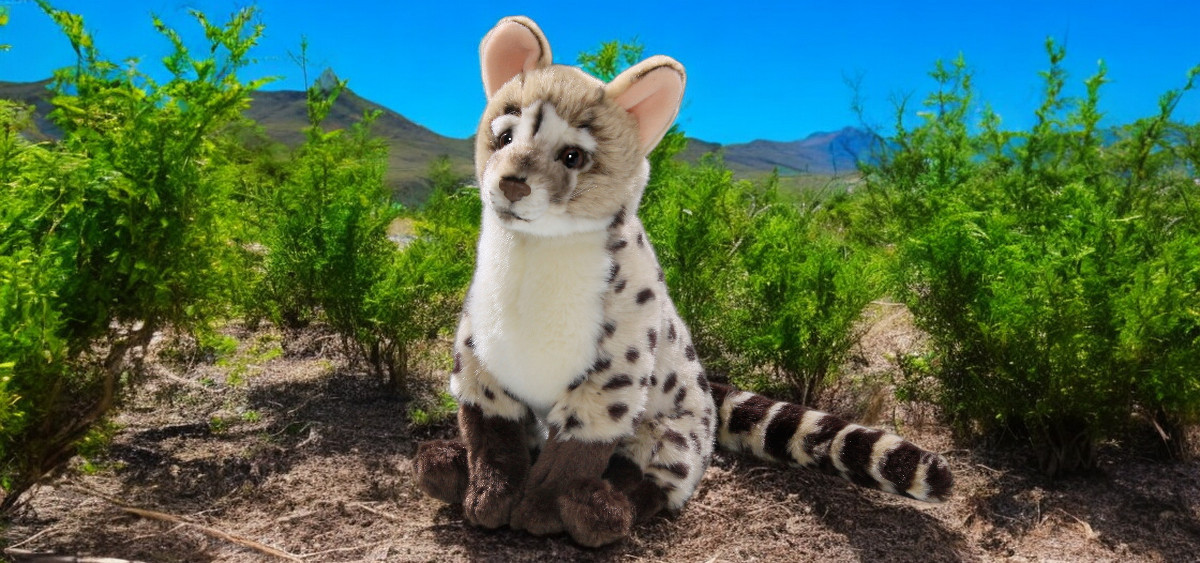 Soft toy plush Genet Cat | Carl Dick Collection