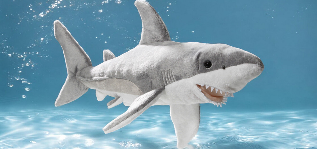 Soft toy plush shark | Carl Dick Collection