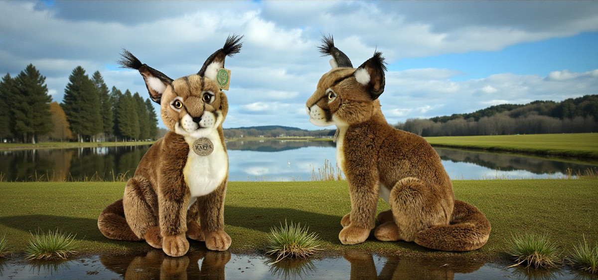 Kuscheltier-Karakal | Carl Dick Plüschtiere