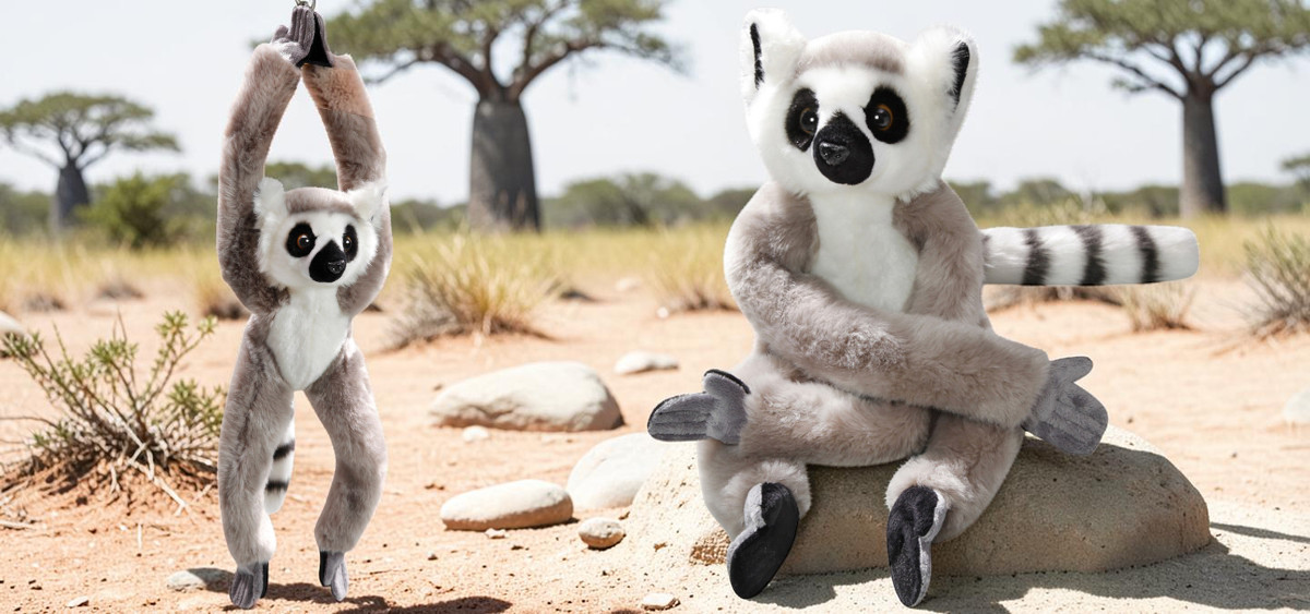 Soft toy plush Lemurs | Carl Dick Collection