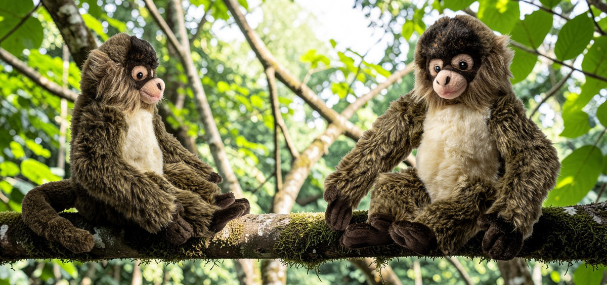 Soft toy plush Spider Monkeys | Carl Dick Collection
