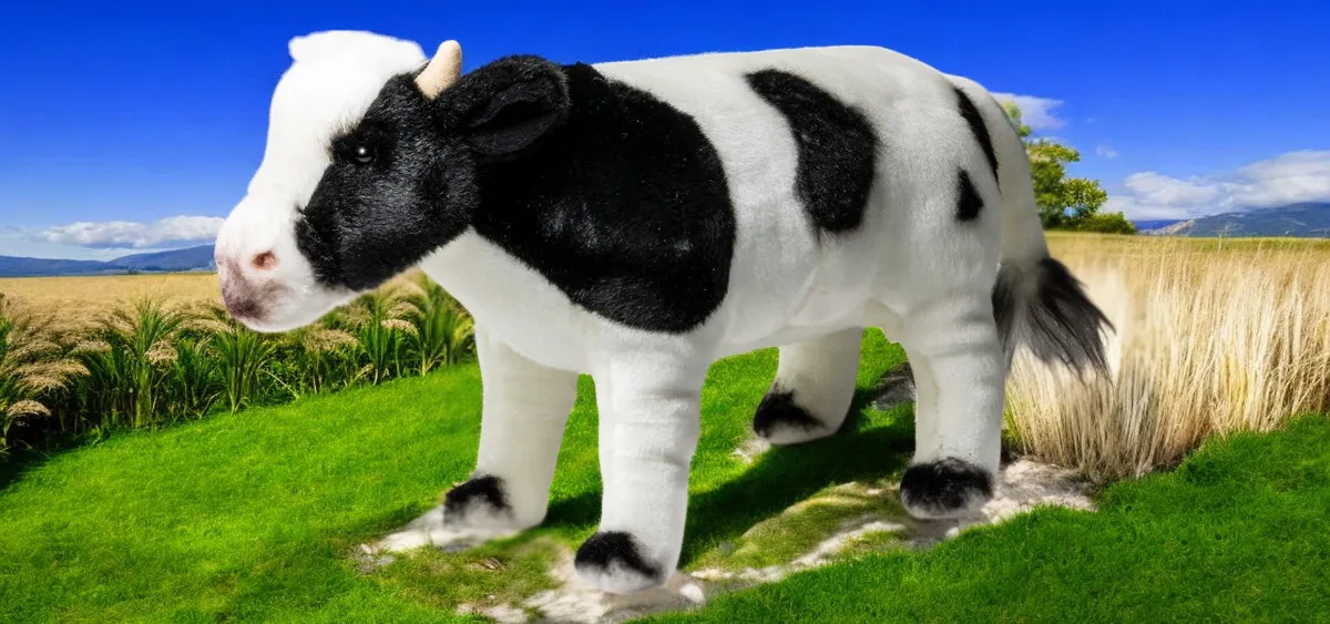 Soft toy plush cow & cattle | Carl Dick Collection