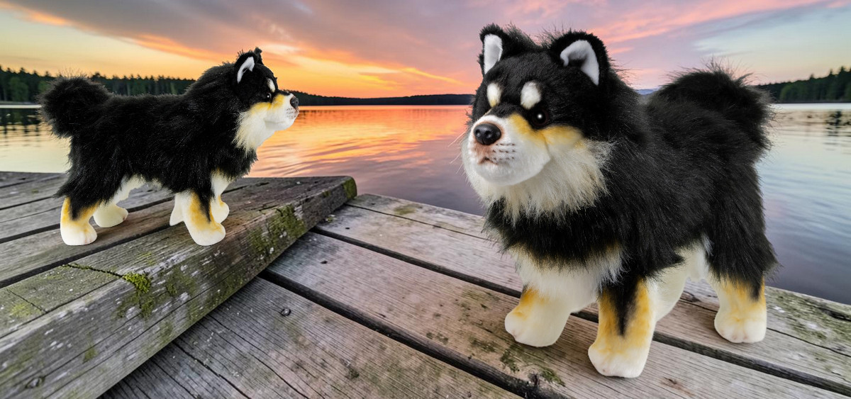 Soft toy plush Lapphund | Carl Dick Collection