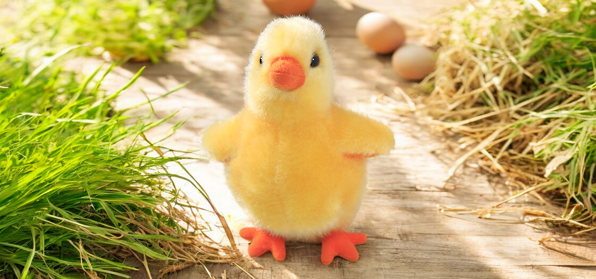 Plüsch-Henne Kuscheltier 20 Cm – Flauschiges Stoffhuhn Für Kinder, Realistisch & Kuschelweich