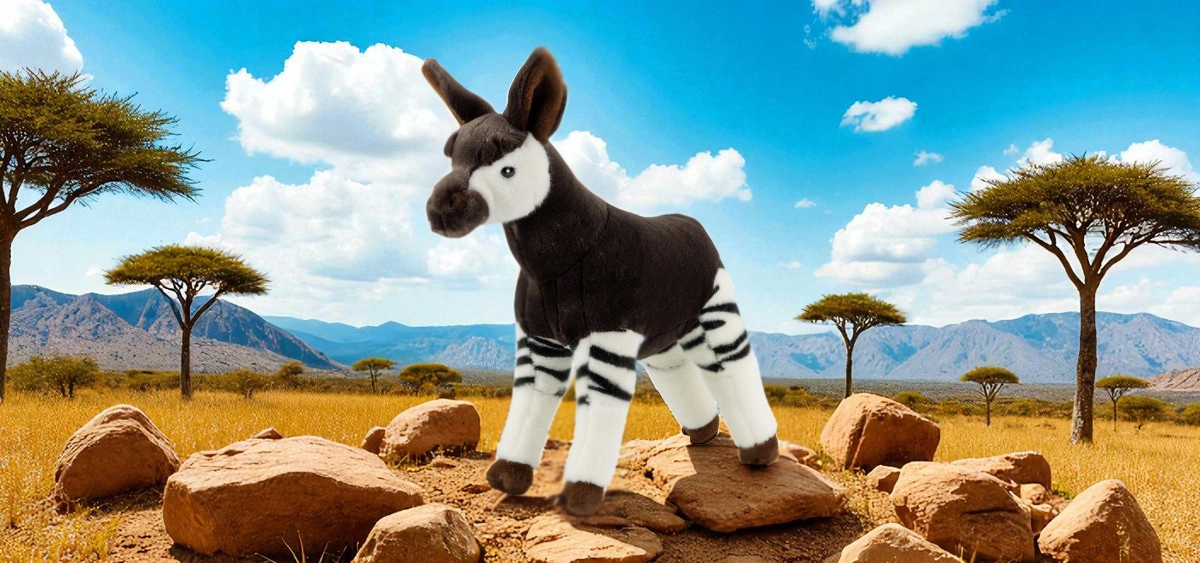 Kuscheltier-Okapi | Carl Dick Plüschtiere Kuscheltier-Okapi | Carl Dick Plüschtiere