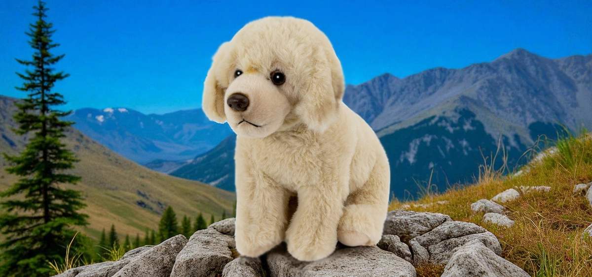 Soft toy plush Pyrenean Mountain Dog | Carl Dick Collection