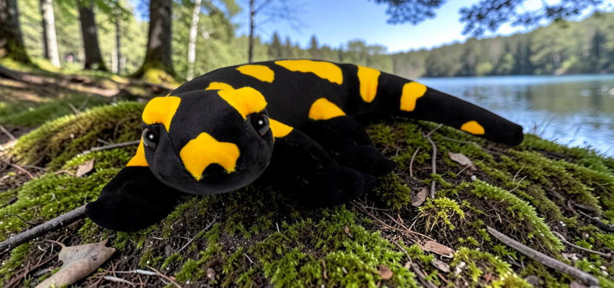 Soft toy plush Salamander | Carl Dick Collection