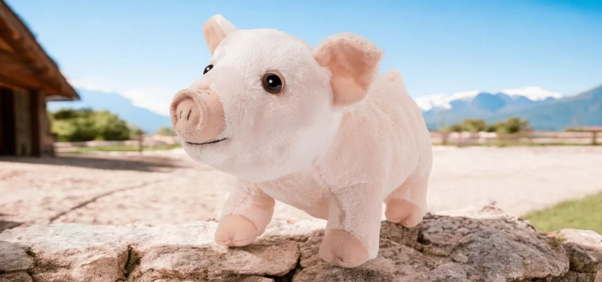 Soft toy plush pig | Carl Dick Collection