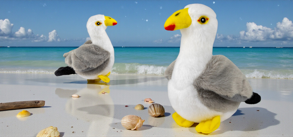 Soft toy plush Seagull | Carl Dick Collection