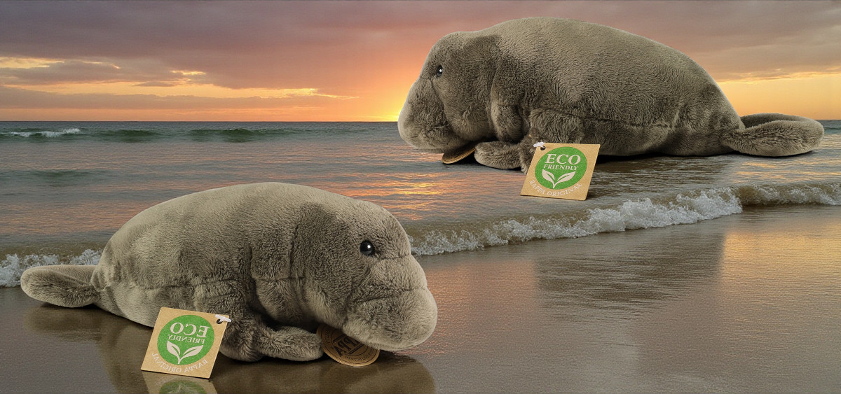 Kuscheltier-Seekühe | Carl Dick Plüschtiere