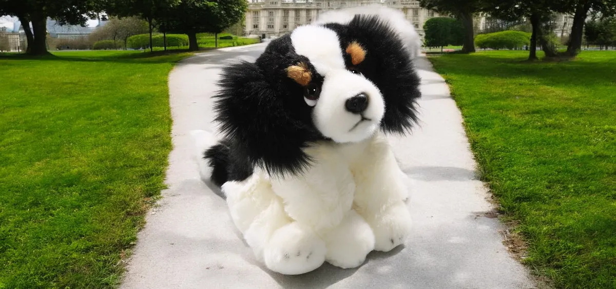 Soft toy plush King-Charles-Spaniel | Carl Dick Collection