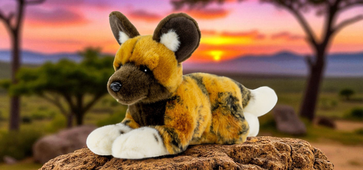 Soft toy plush Wild Dog | Carl Dick Collection