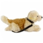 Preview: Stuffed Animal Golden Retriever with leash Preview: Stuffed Animal Golden Retriever with leash