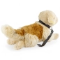 Preview: Stuffed Animal Golden Retriever with leash Preview: Stuffed Animal Golden Retriever with leash