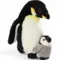 Preview: Kuscheltier Pinguin mit Baby