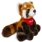 Preview: Plush Toy Red Panda – red “I Love You” scarf
