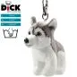 Preview: Stuffed Animal Husky Dog Keychain