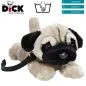 Preview: Stuffed Animal Pug Dog lying with lead