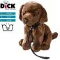 Preview: Stuffed Animal Labrador brown with lead sitting