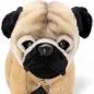 Preview: Stuffed Animal Pug standing with lead