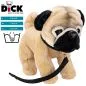 Preview: Stuffed Animal Pug standing with lead