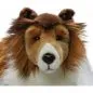 Preview: Stuffed Animal Collie, Rough Collie Dog lying