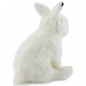 Preview: Stuffed Animal Rabbit Bunny, Snow-Rabbit sitting white Preview: Stuffed Animal Rabbit Bunny, Snow-Rabbit sitting white