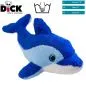 Preview: Stuffed Animal Dolphin blue with glitter eyes