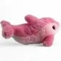 Preview: Kuscheltier Delfin rosa mit Glitzer-Augen