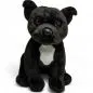 Preview: Kuscheltier Stafford Bullterrier schwarz