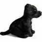 Preview: Kuscheltier Stafford Bullterrier schwarz