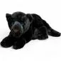 Preview: Stuffed Animal Panther black lying