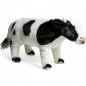 Preview: Stuffed Animal Cow standing black-white