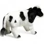 Preview: Staffed Animal Cow standing black-white