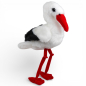 Preview: Kuscheltier Storch