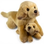 Preview: Kuscheltier Labrador mit Welpe