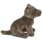 Preview: Stuffed Animal Staffordshire Bull Terrier grey
