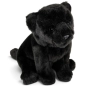 Preview: Kuscheltier Panther schwarz sitzend