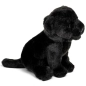 Preview: Kuscheltier Panther schwarz sitzend