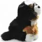 Preview: Stuffed Animal Bernese Mountain Dog Puppy sitting