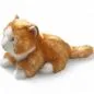 Preview: Stuffed Animal Cat lying brown