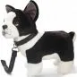 Preview: Stuffed Animal French Bulldog standing with lead