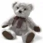 Preview: Stuffed Animal Teddy Bear nostalgic with red Bow