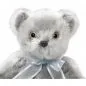 Preview: Stuffed Animal Teddy Bear nostalgic with turquoise Bow