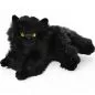 Preview: Stuffed Animal Cat, Persian lying black