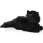 Preview: Stuffed Animal Cat, Persian lying black