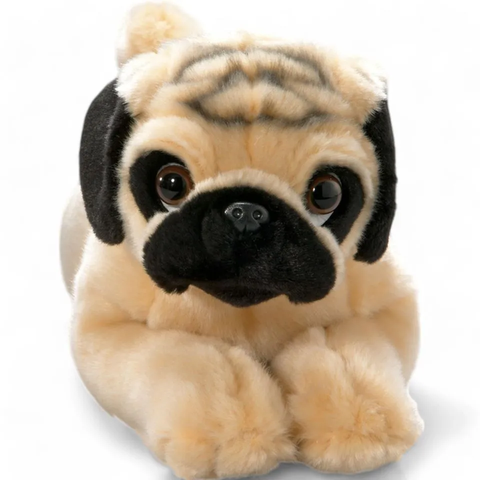 Stuffed Animal Pug lying