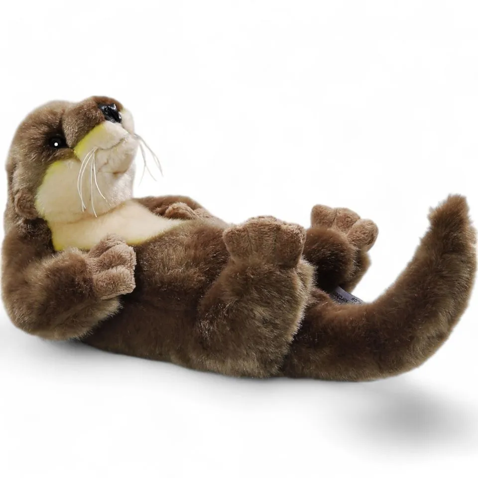 Kuscheltier Otter liegend