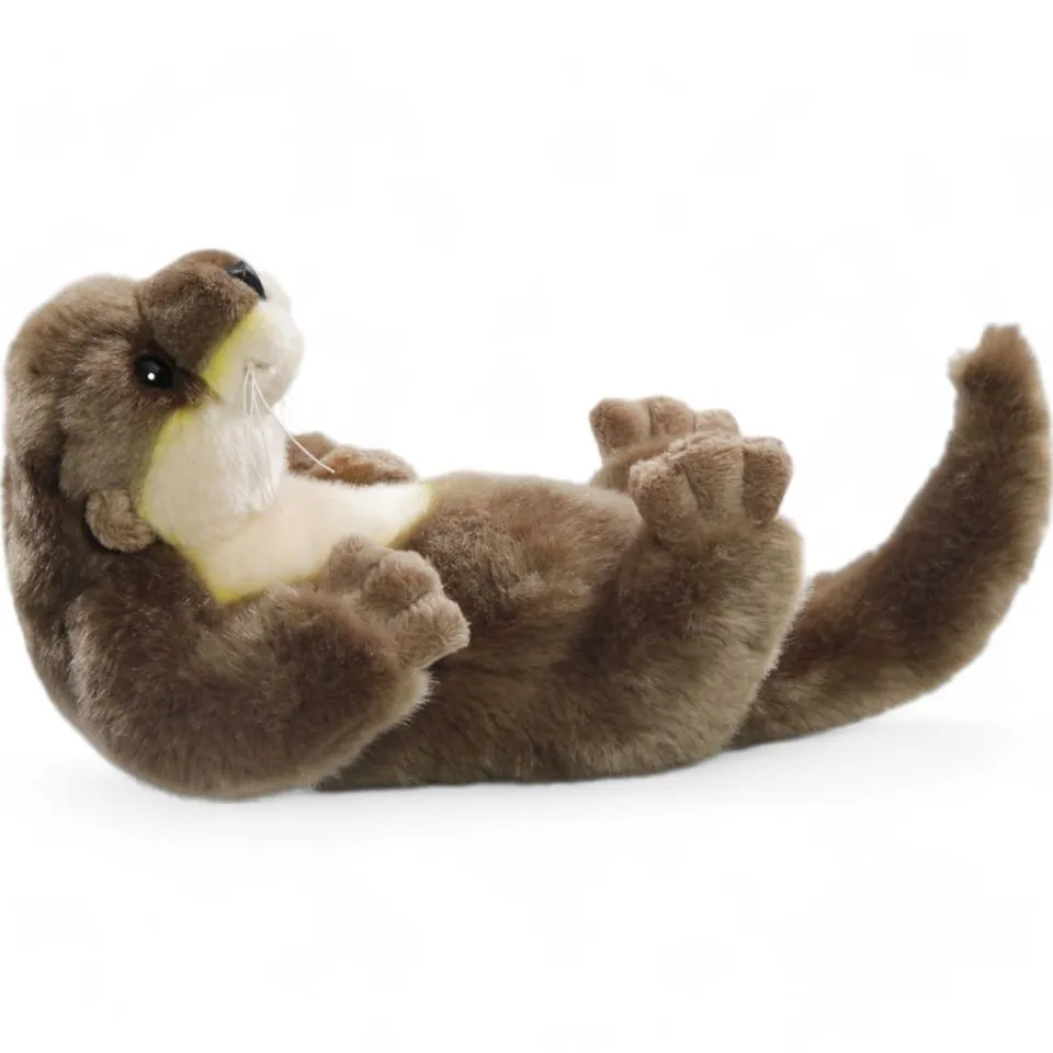 Kuscheltier Otter liegend